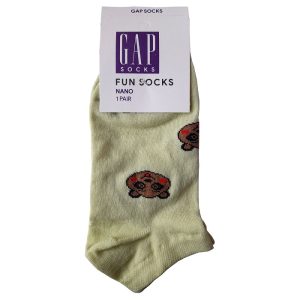 جوراب زنانه ساق کوتاه طرح خرسی گپ(یک جفت)